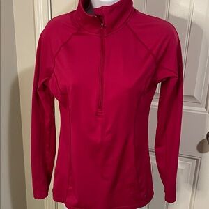 Layer 8 Women's Half-Zip Pullover - Hot Pink